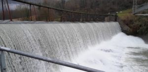 Le barrage d’Auberives en Royans