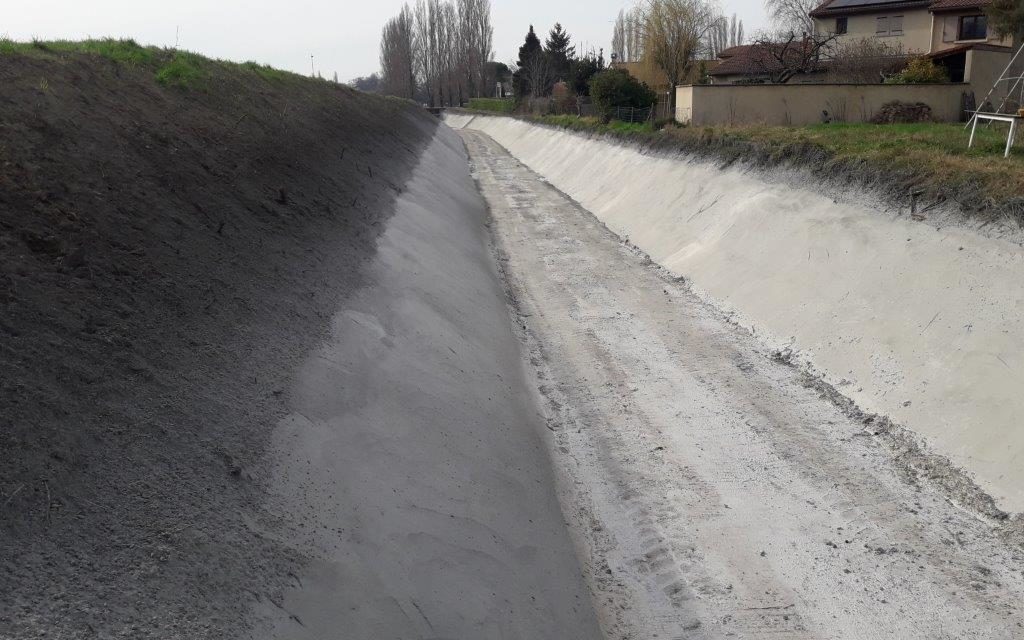 TRAVAUX DE REFECTION DU CANAL SUR LA COMMUNE D’ALIXAN