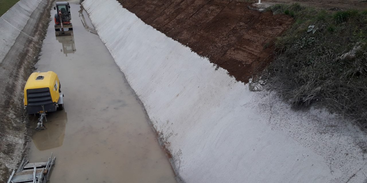TRAVAUX DE REPRISE DU CANAL ENTRE L’ECANCIERE ET LE PONT DE LA RD532