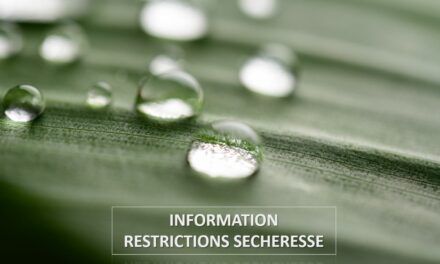 RESTRICTIONS SECHERESSE AU 11 JUILLET 2025
