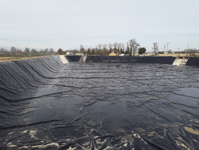 Rénovation de la réserve de régulation de Lafarge
