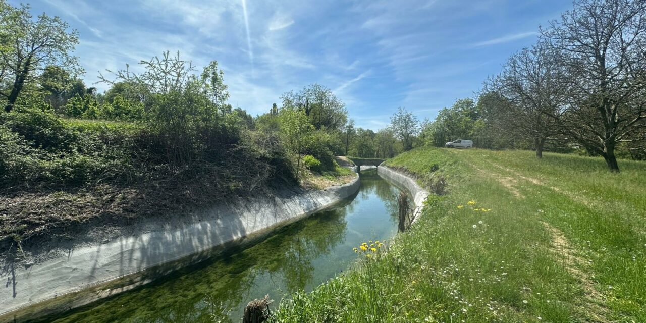 Rénovation du canal entre l&rsquo;aqueduc de la Jonchère et la station de Meymans