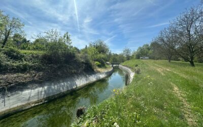 Rénovation du canal entre l&rsquo;aqueduc de la Jonchère et la station de Meymans